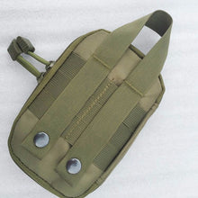 1000D Nylon Tactical Bag Outdoor Molle Military Waist Fanny Pack Mobile Phone Case Key Mini Tools Pouch Sport Bag