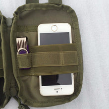 1000D Nylon Tactical Bag Outdoor Molle Military Waist Fanny Pack Mobile Phone Case Key Mini Tools Pouch Sport Bag