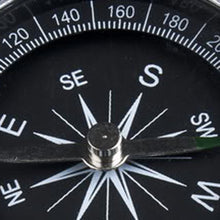 1pc OR 2pcs Pocket Mini Camping Hiking Compasses Lightweight Aluminum Outdoor Travel Compass Navigation Wild Survival Tool Black