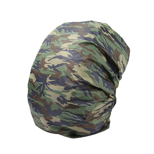 Nylon Waterproof Backpack Bag Dust Rain Cover Camo For Camping Hiking Cycling Luggage Pouch Cover Case Travel Tool 6 Colors Camo