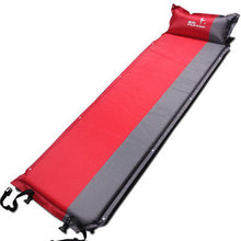 2017 Hot sale (170+25)*65*5cm single person automatic inflatable mattress outdoor camping fishing beach mat on sale/ wholesale