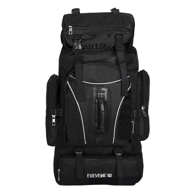 YUETOR 60L Outdoor Cackpack Unisex Travel Multi-purpose Climbing Backpacks Hiking Big Capacity Rucksacks Camping Sports Bags