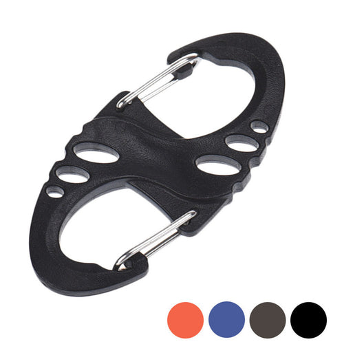 4 Colors Camping Mountaineer Kettle Buckle Hanging Hook Backpack Tactical Survival Buckle Outdoor Camping Accessories