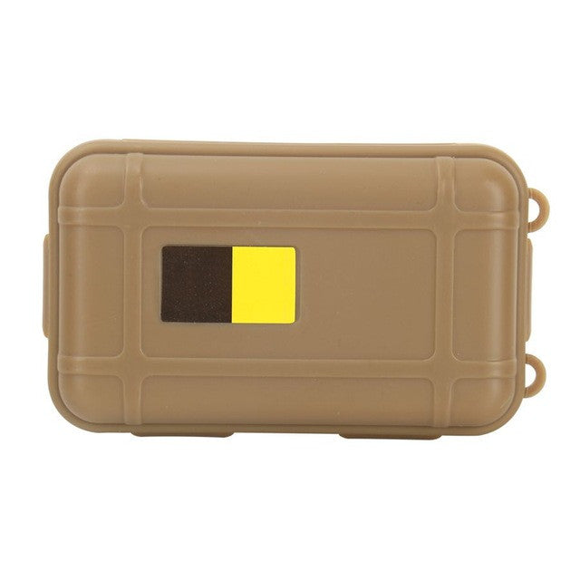 Outdoor Travel Plastic Shockproof Waterproof Box Storage Case Enclosure Airtight Survival Container EDC Camping Shockproof Box